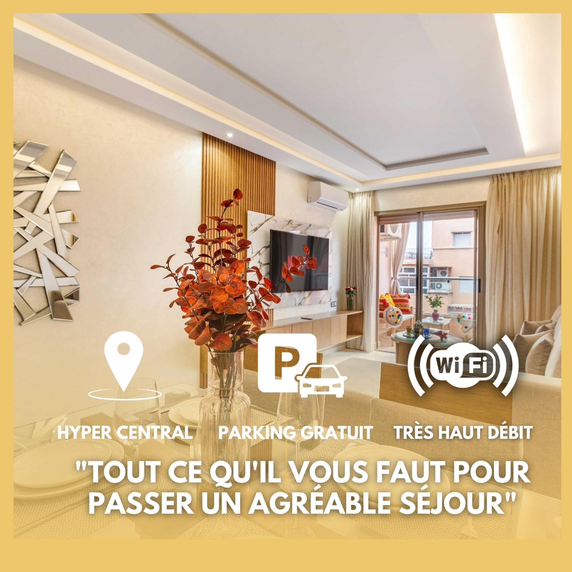 Magnifique Appartement Unique Et Central! Марракеш Экстерьер фото